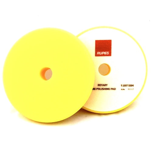 Burete Fin Galben Polish Rupes Rotary, 130/135mm