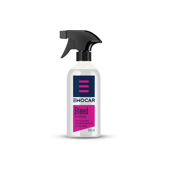 Soluție decontaminare jante și caroserie EWOCAR Bleed Iron Remover, 500ml