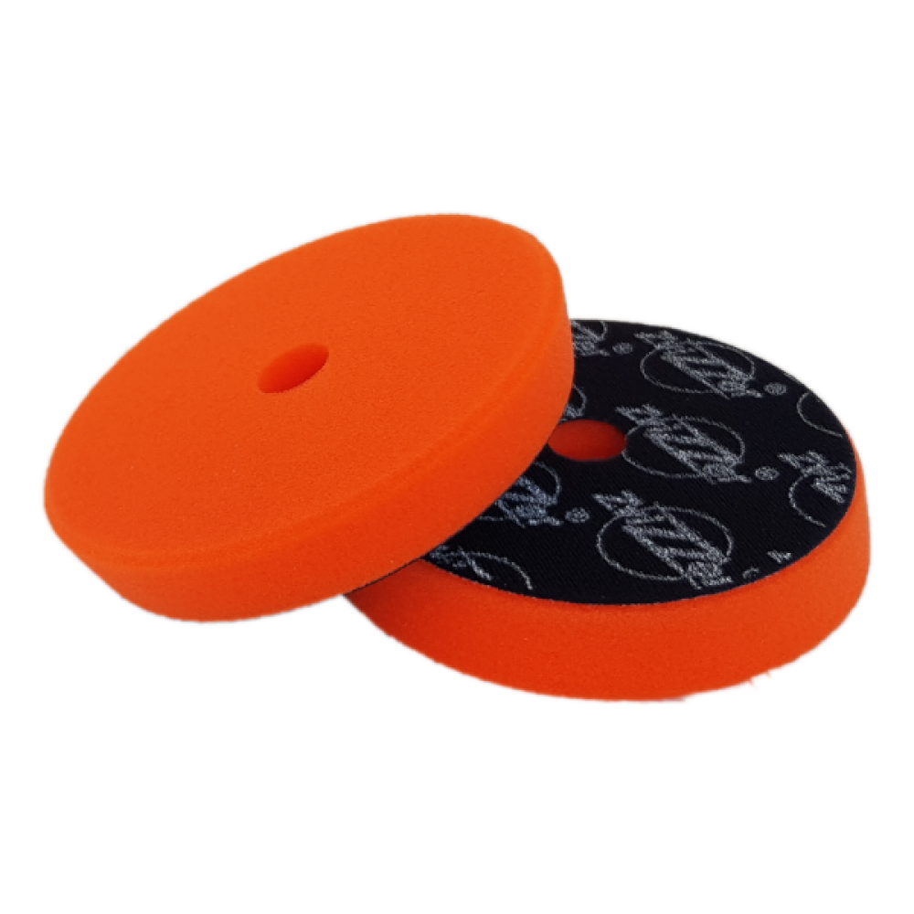 Burete Polish Mediu Abraziv pentru Orbitala Zvizzer Thermo Pad Trapez Orange, Portocaliu