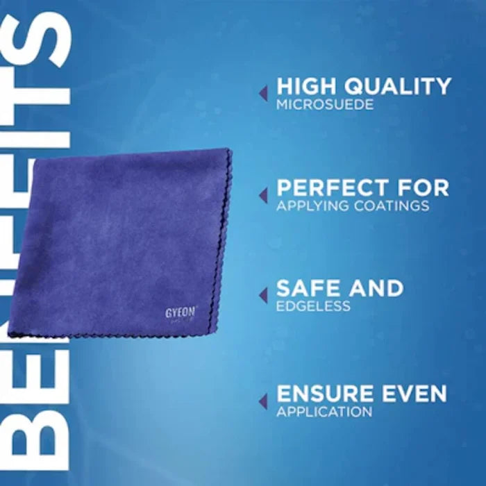 Lavete aplicare protectii ceramice Gyeon Q²M Suede Touch EVO, 10x10cm, 10buc