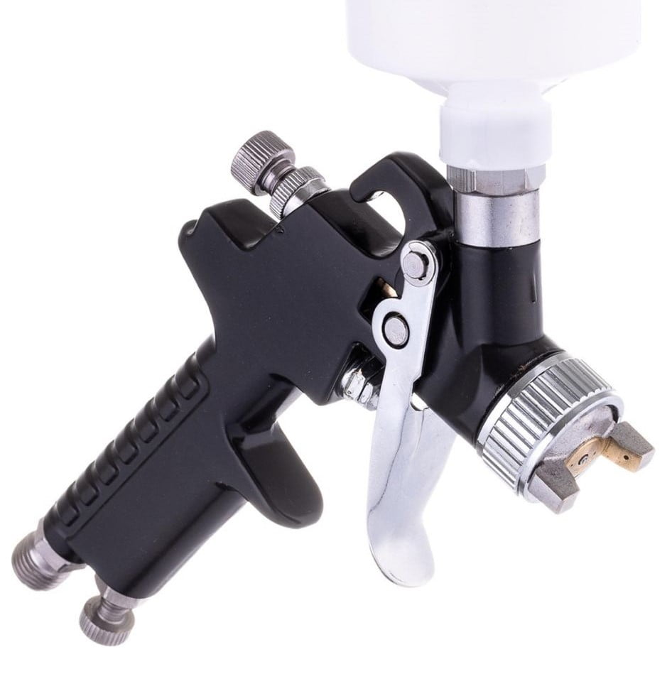 Pistol de vopsit H-2000P Black TC Technic cu duza de 1.0 mm HVLP