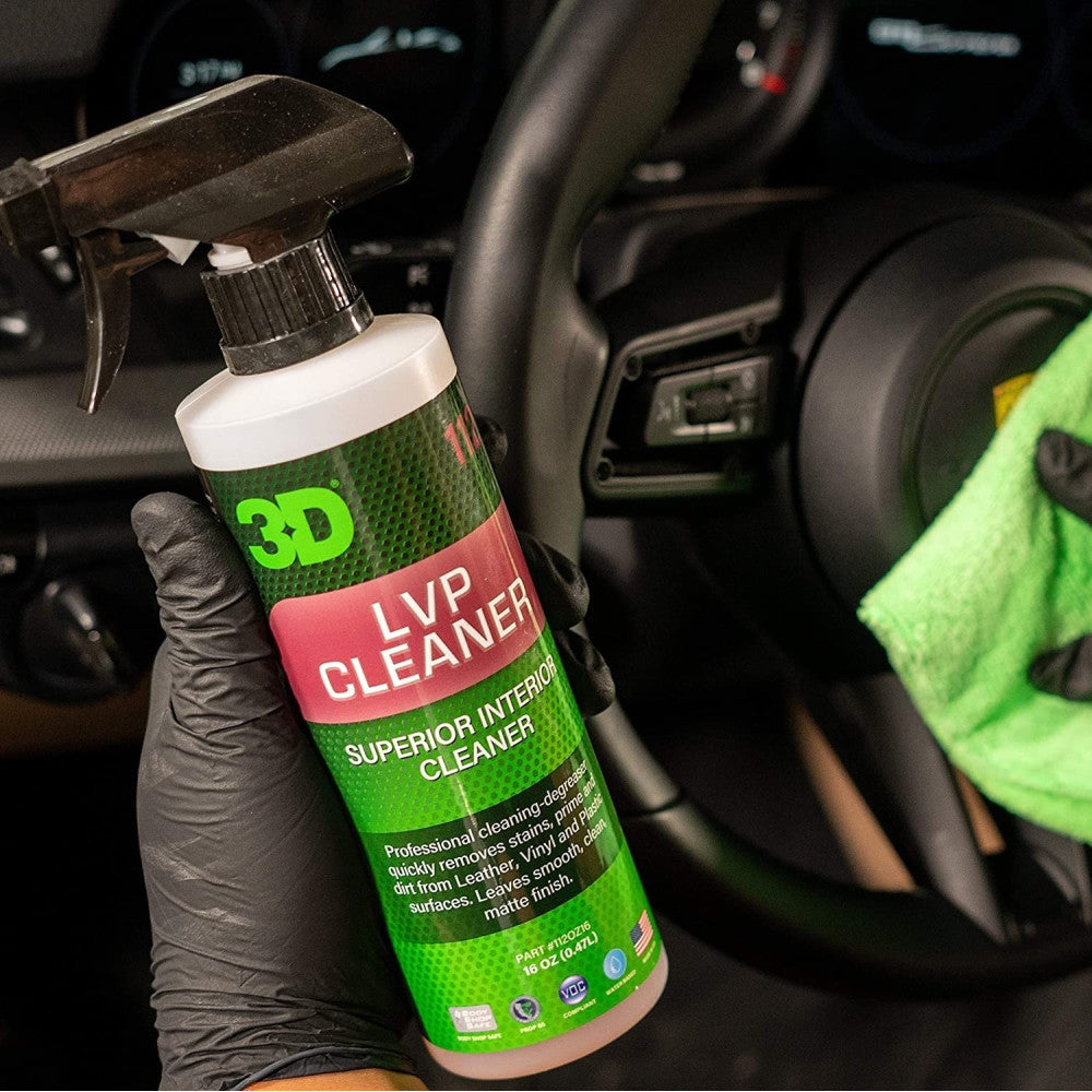 Solutie Curatare Piele, Vinil si Plastic 3D LVP Cleaner 473ml