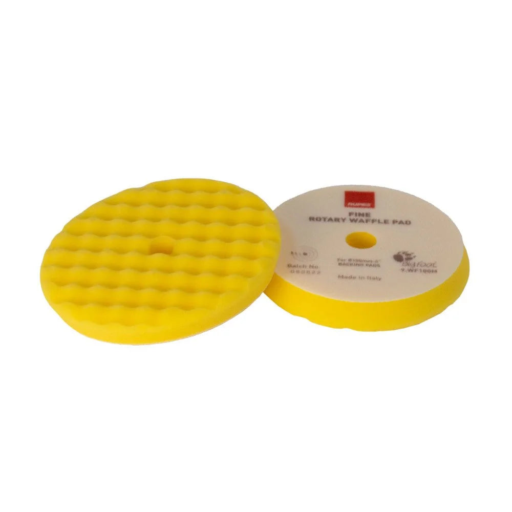 Burete Polish Fin Rupes Waffle Fine Polish 150/165mm, Galben