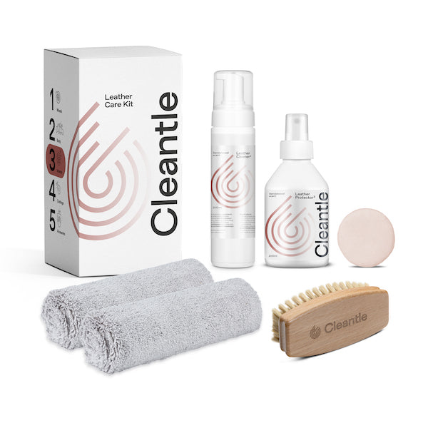 Kit curatare si ingrijire piele Cleantle Leather Care