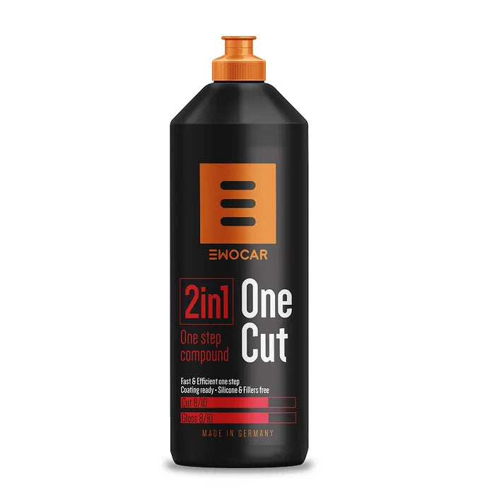 Pastă polish medie One Step Ewocar 2in1 One Cut – corecție și luciu într-un singur pas