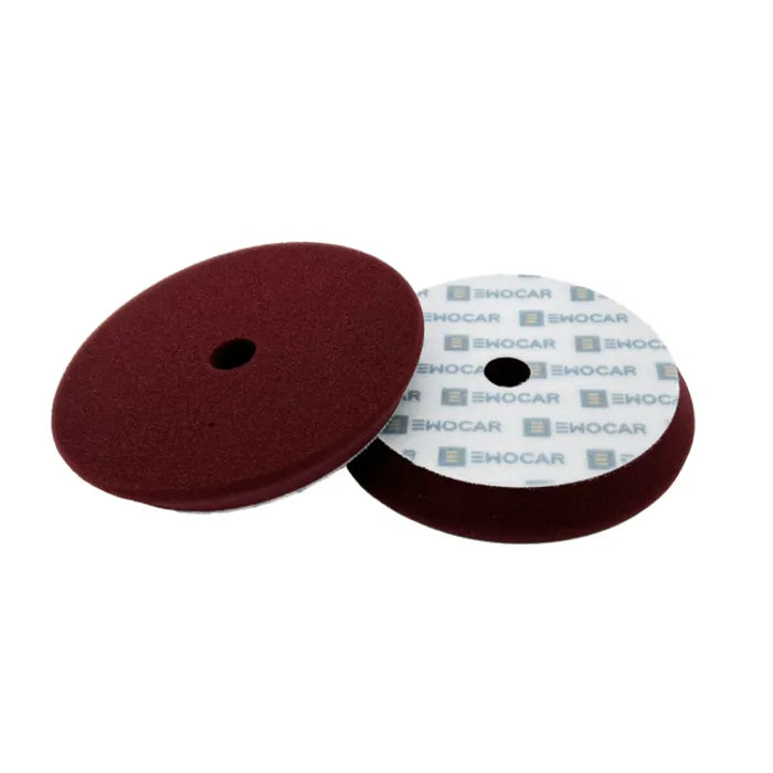 Burete polish ultra fin Ewocar Burgundy Special Finish Pad – pad finishing pentru luciu și holograme fine