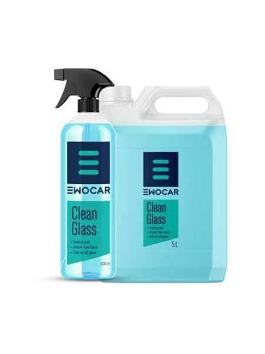 Soluție curățare geamuri Ewocar CleanGlass – cleaner sticlă auto fără urme
