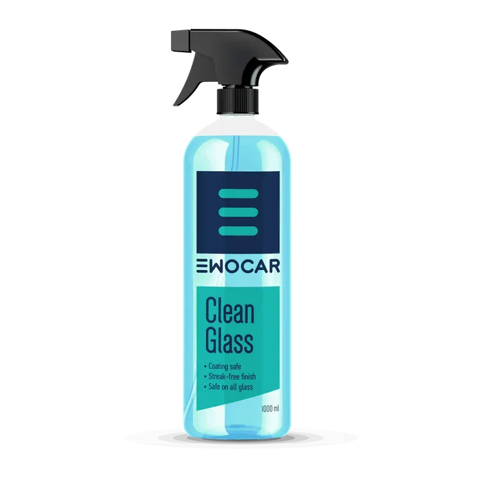 Soluție curățare geamuri Ewocar CleanGlass – cleaner sticlă auto fără urme