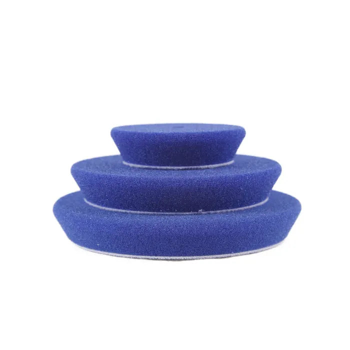 Burete polish abraziv Ewocar Hard Blue Pad – pad heavy cut pentru zgârieturi severe