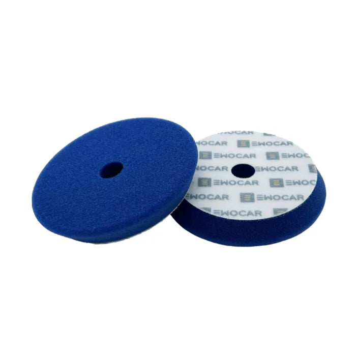 Burete polish abraziv Ewocar Hard Blue Pad – pad heavy cut pentru zgârieturi severe
