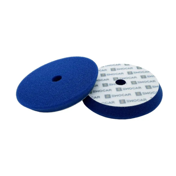 Burete polish abraziv Ewocar Hard Blue Pad – pad heavy cut pentru zgârieturi severe