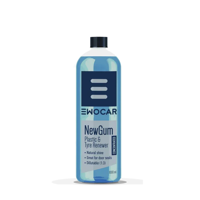 Dressing anvelope și bandouri Ewocar NewGum – gel concentrat pentru cauciuc și plastic exterior