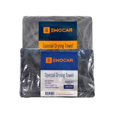 Prosop Uscare Auto Ewocar Twisted Loop 1200 GSM – Microfibră Fără Margini