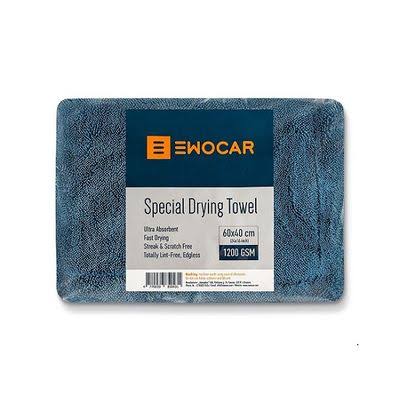 Prosop Uscare Auto Ewocar Twisted Loop 1200 GSM – Microfibră Fără Margini
