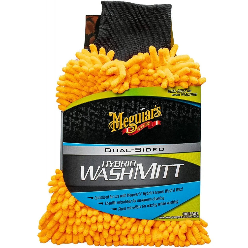 Manusa spalare auto din microfibra Meguiar's Hybrid Wash Mitt