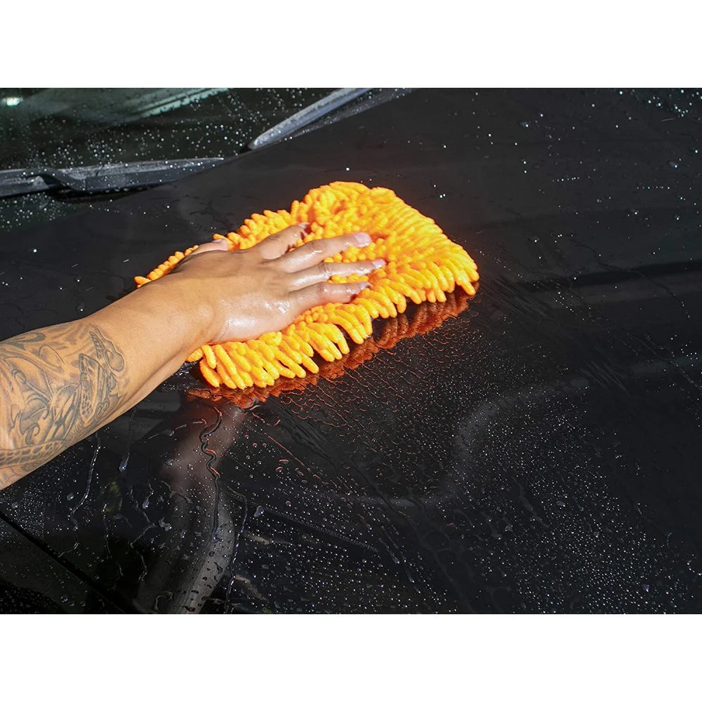 Manusa spalare auto din microfibra Meguiar's Hybrid Wash Mitt