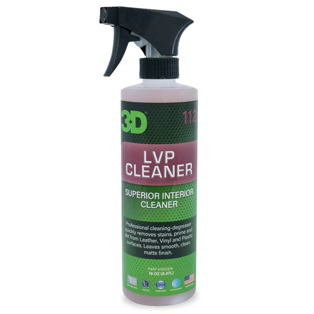 Solutie Curatare Piele, Vinil si Plastic 3D LVP Cleaner 473ml