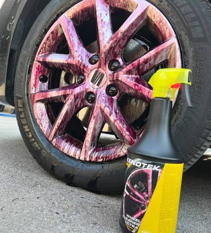 Solutie curatare jante cu pH neutru Kenotek Wheel cleaner ultra 1 Lt
