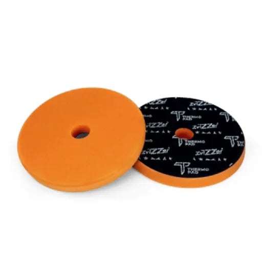 Burete Polish Mediu Abraziv pentru Orbitala Zvizzer Thermo Pad Trapez Orange, Portocaliu