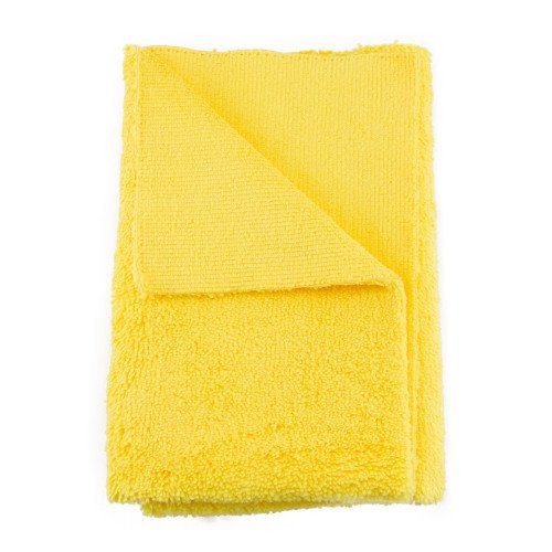 Laveta Microfibre Profesionala CarCare+, Galben 380 gsm, 40x40cm