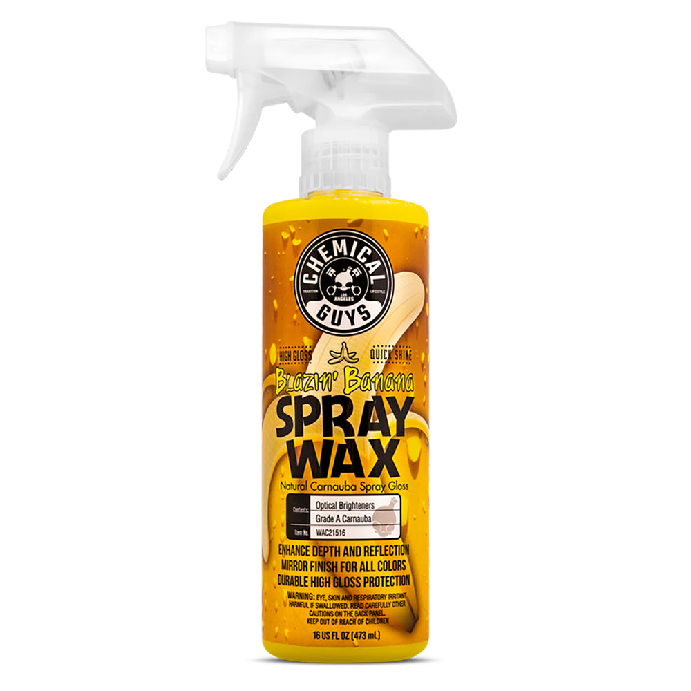 Ceara Lichida Rapida cu Carnauba Chemical Guys BLAZIN' BANANA WAX SPRAY 473ml