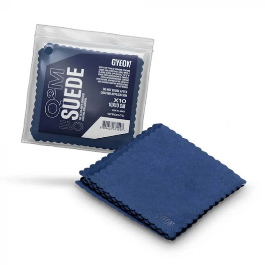Lavete aplicare protectii ceramice Gyeon Q²M Suede Touch EVO, 10x10cm, 10buc