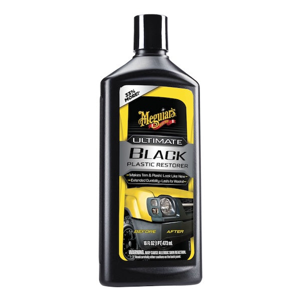 Dressing plastic exterior Meguiar's Ultimate Black, 476ml
