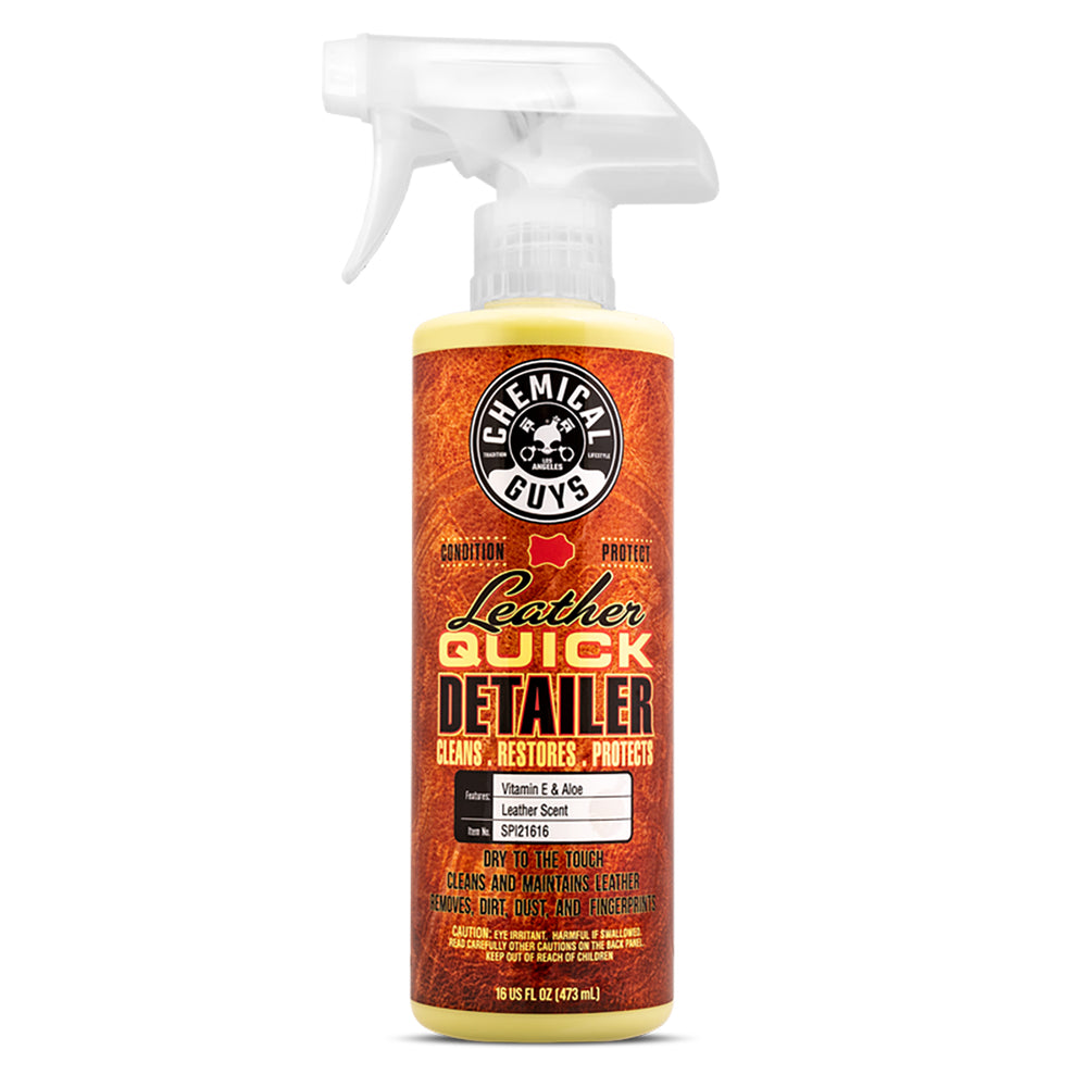 Solutie Curatare si Ingrijire Piele Chemical Guys LEATHER QUICK DETAILER 473ml