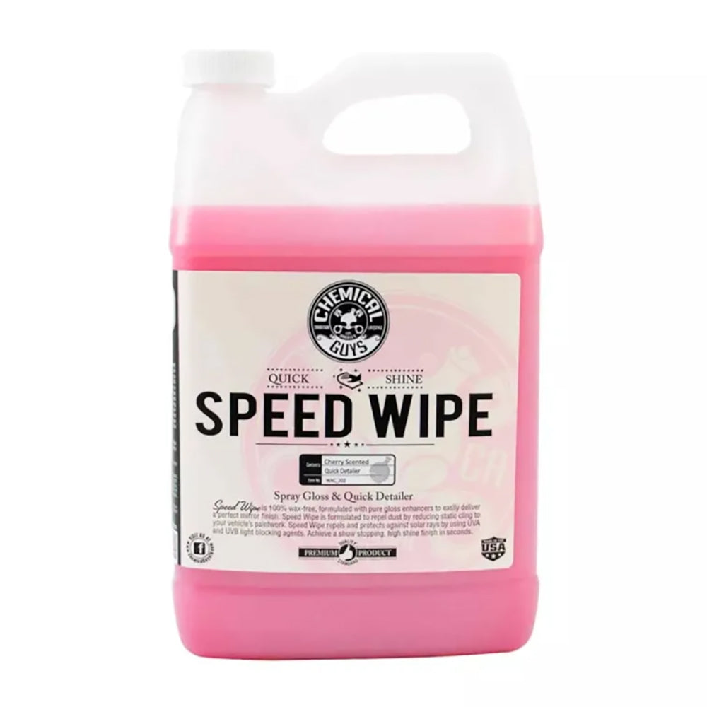 Spray Rapid Redare Stralucire Caroseriei Chemical Guys Speed Wipe Quick Detailer & High Shine Spray Gloss 3.79 lt