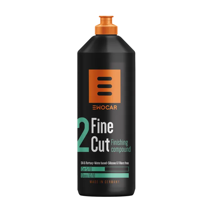Pastă polish fină Ewocar Fine Cut Finishing Compound – luciu, holograme și finish final